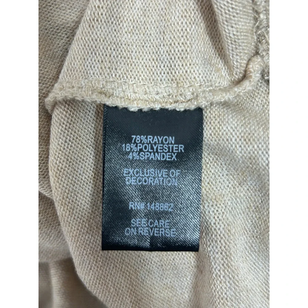 Torrid Hoodie Sleepwear Womens 1X Beige Colorblock Super Soft Lounge Pullover